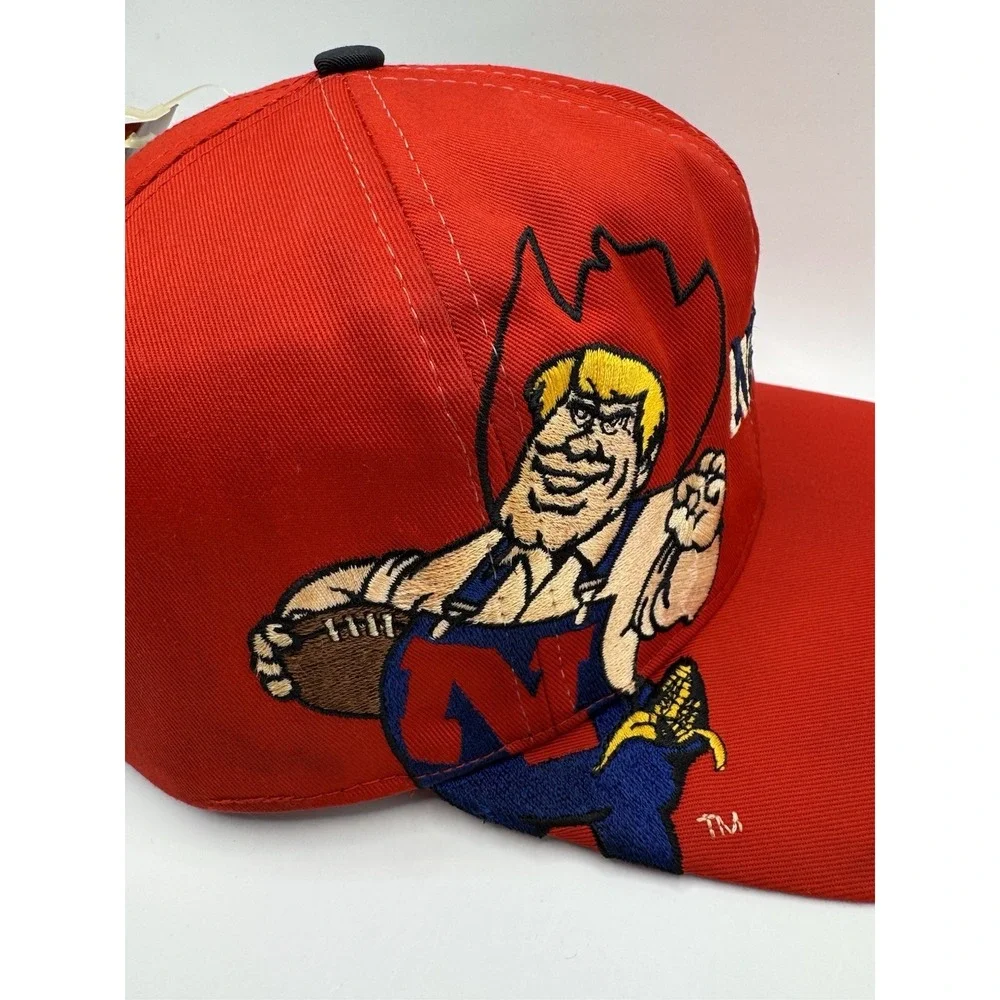 VTG Nebraska Huskers Herbie Husker Big Logo Snapback Hat Twins Enterprise